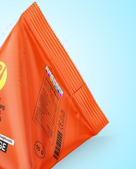 Matte Triangular Package Mockup
