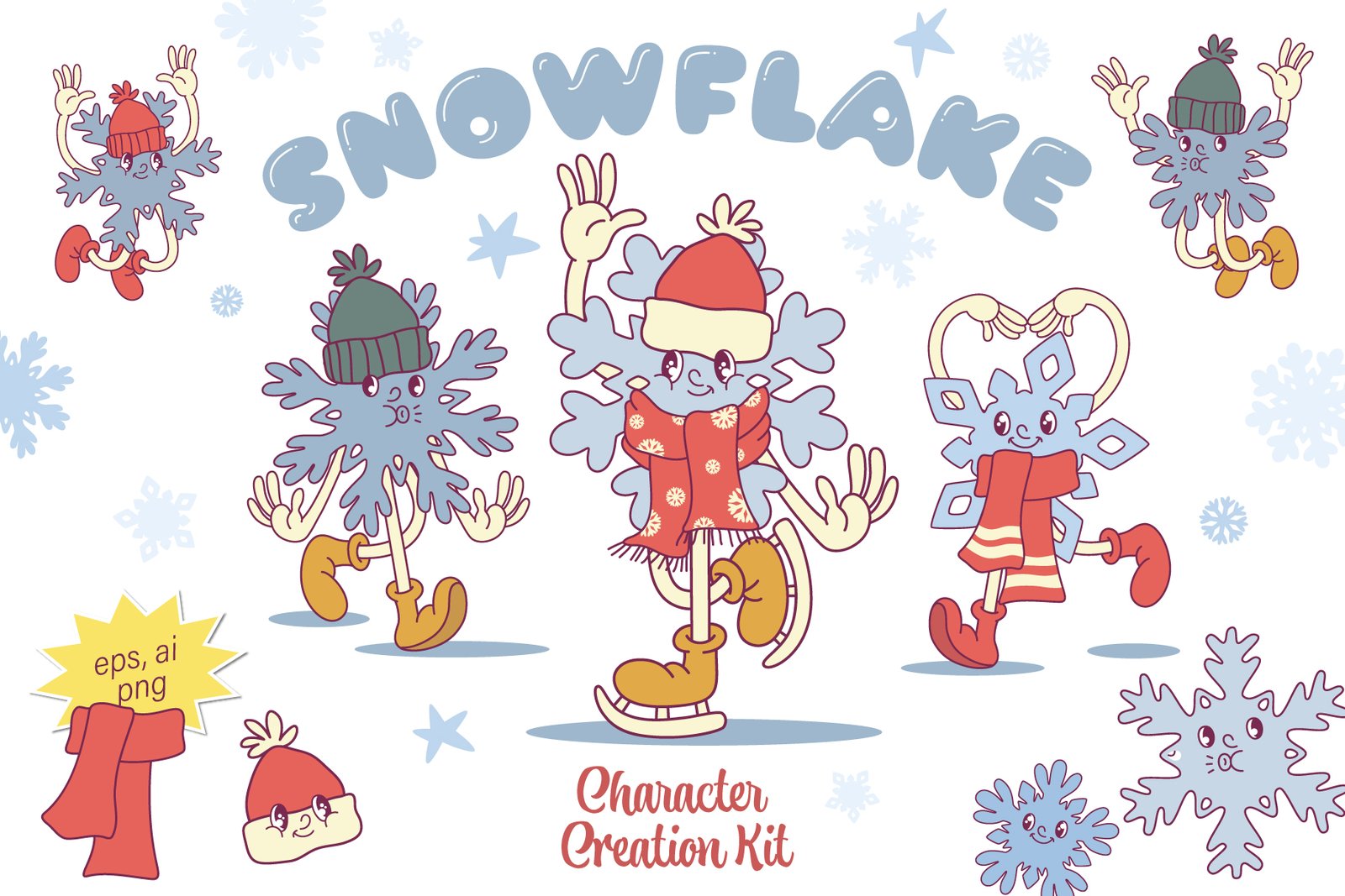 Snowflake Character Creation Kit