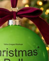 Glossy Christmas Ball Mockup