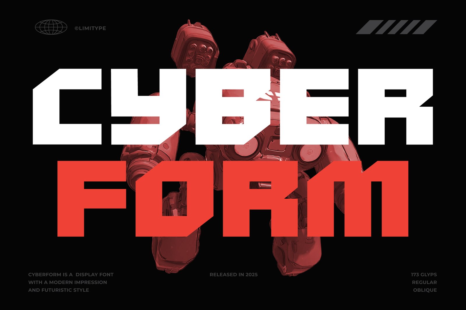 Cyberform - Futuristic Font