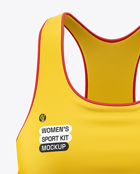 Women's Sport Kit Mockup - Front View