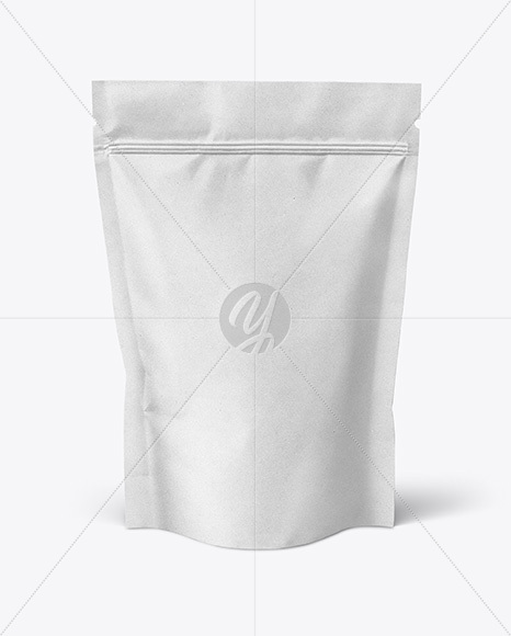 Kraft Stand-up Pouch Mockup