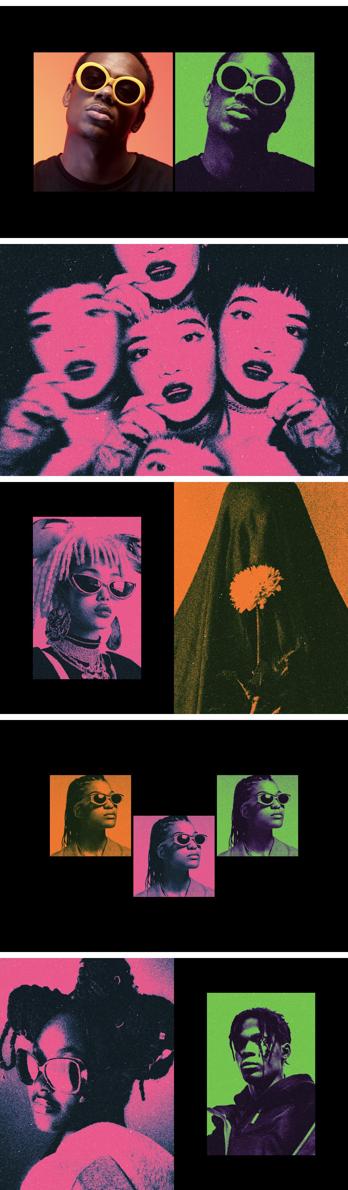 Grain Print Photo Effect