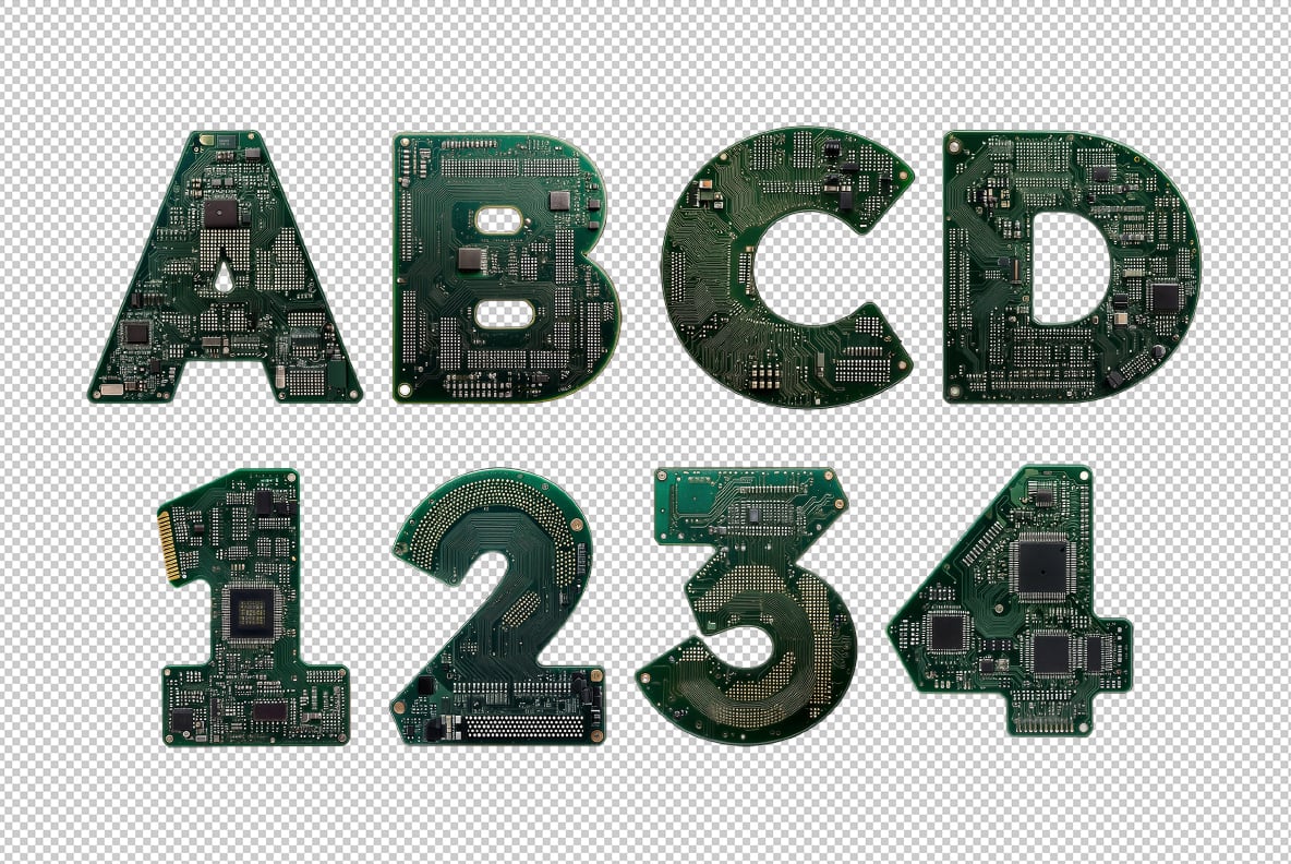 Microchip Font