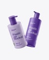 Two Cosmetic Bottles Mockup