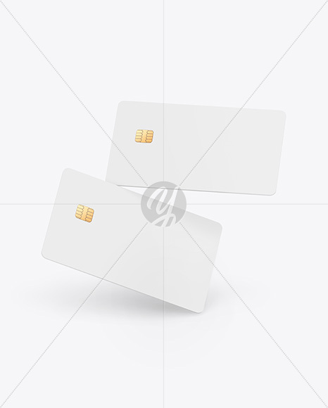 Two Credit Cards Mockup