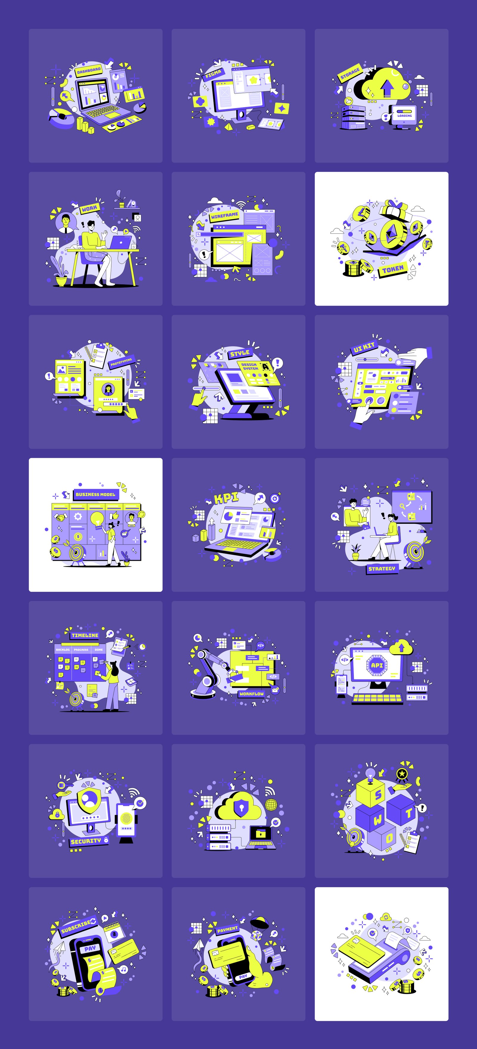 Startup and Saas illustration