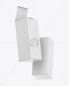 Two Flying Paper Boxes Mockup