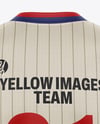 Baseball Jersey Mockup - Back View