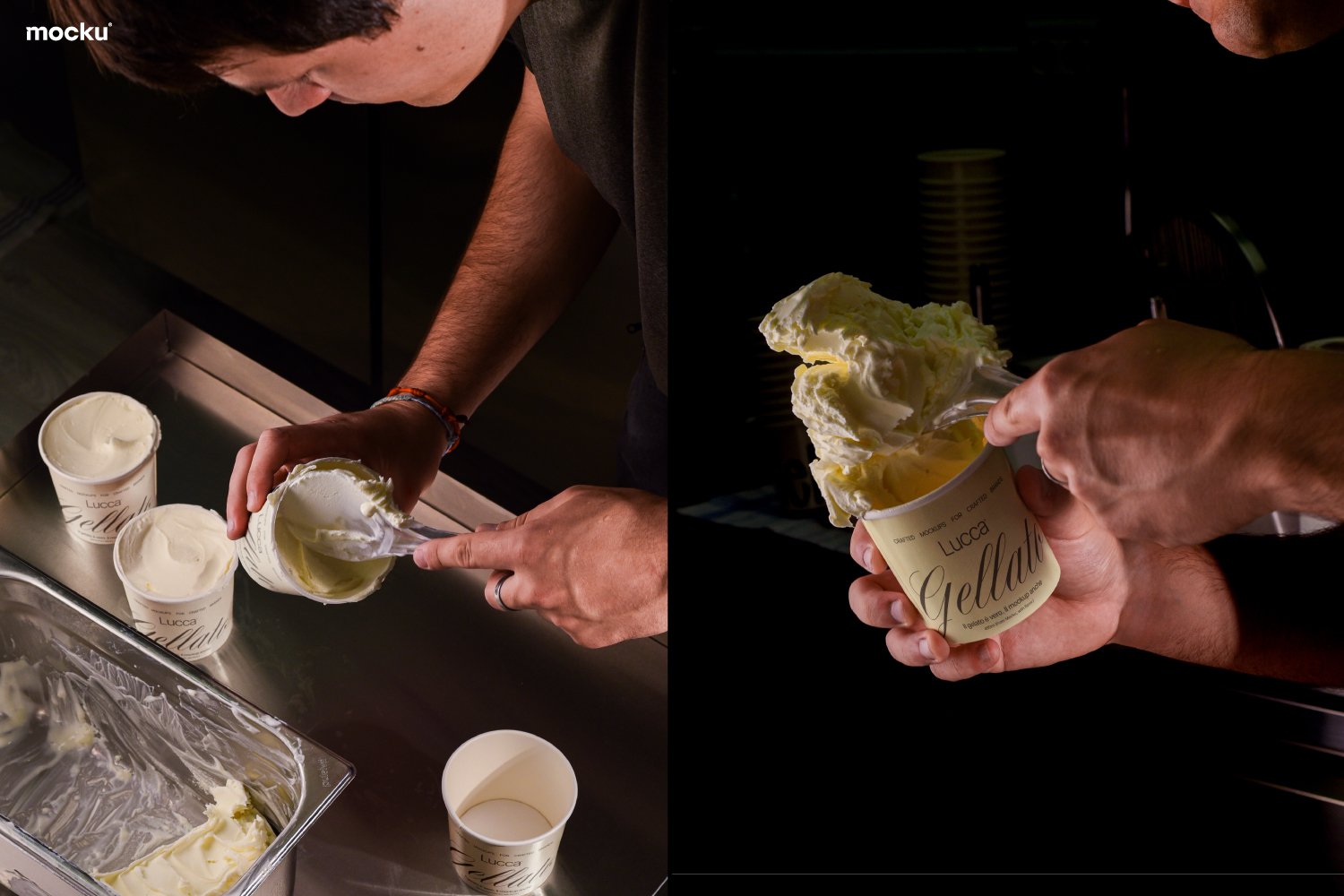 Gelato Branding Mockup Set