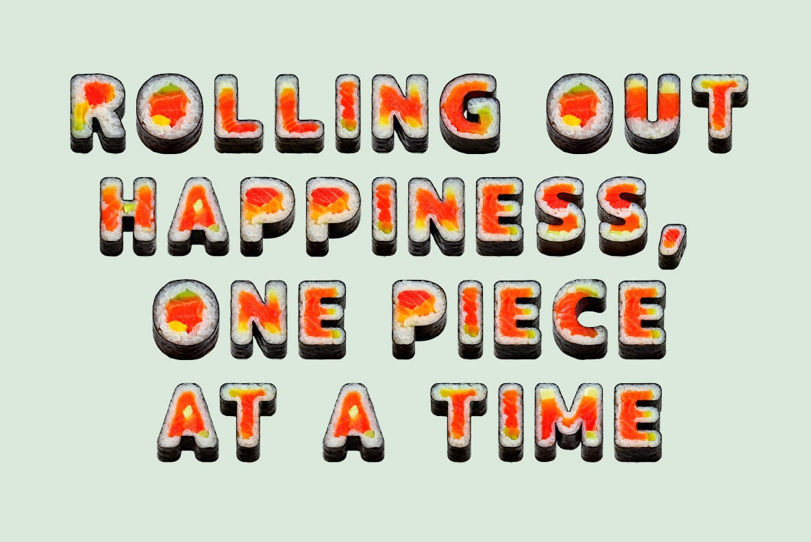 Sushi Font