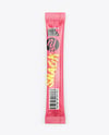 Glossy Stick Sachet Mockup