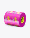 Metallic Film Roll Mockup