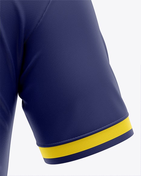 Men's V-Neck Jersey Mockup