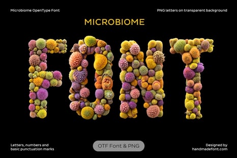 Microbiome Font - Fonts