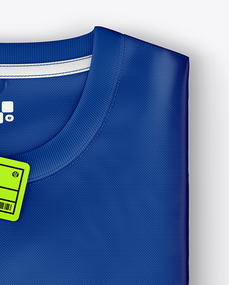 Folded Jersey Shirt Mockup
