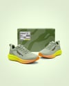 Running Shoes with Box Mockup