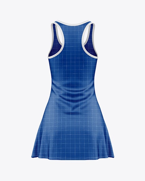 Women's Dress Mockup - Back View