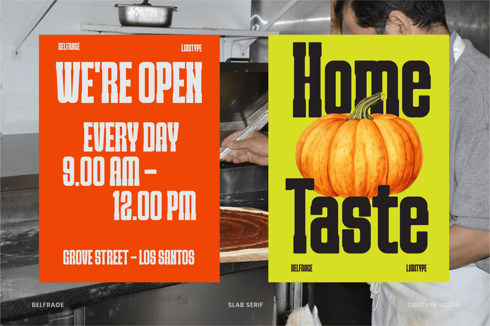 Belfrage - Slab Serif Font