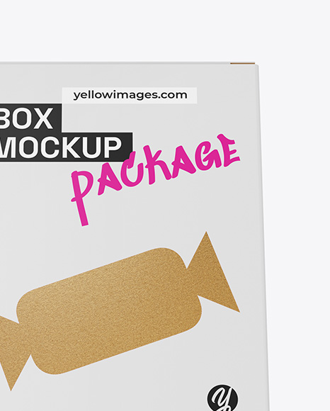 Paper Box Mockup