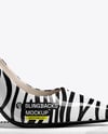 Glossy Slingback on Shoe Box Mockup