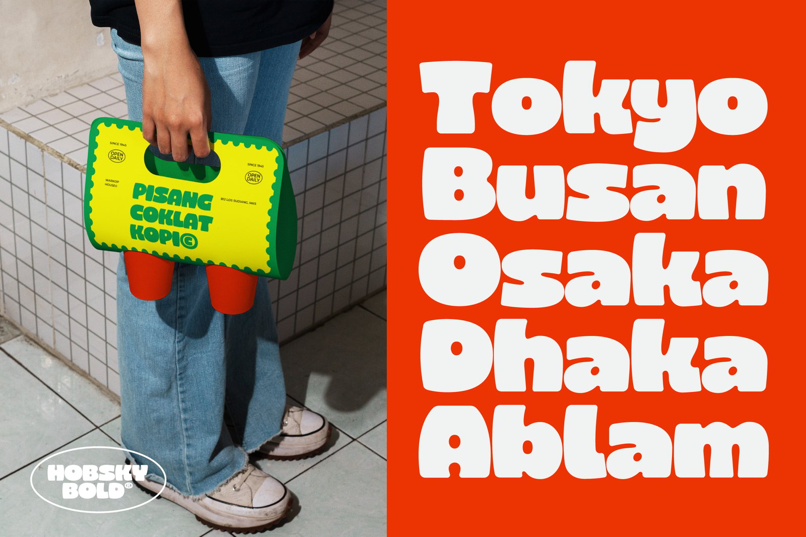 Hobsky - Bold Font