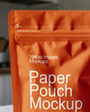Matte Stand-Up Pouch Mockup
