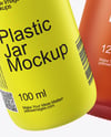Two Pump Bottles Mockup