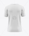 Training Short Sleeve Jersey Mockup - Back View