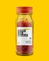 Small Glass Bottle with Saffron Threads Mockup