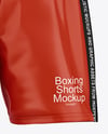 Boxing Shorts Mockup - Back View
