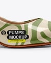 Kitten Heel Pump Mockup
