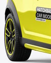 Hatchback Mockup - Front View