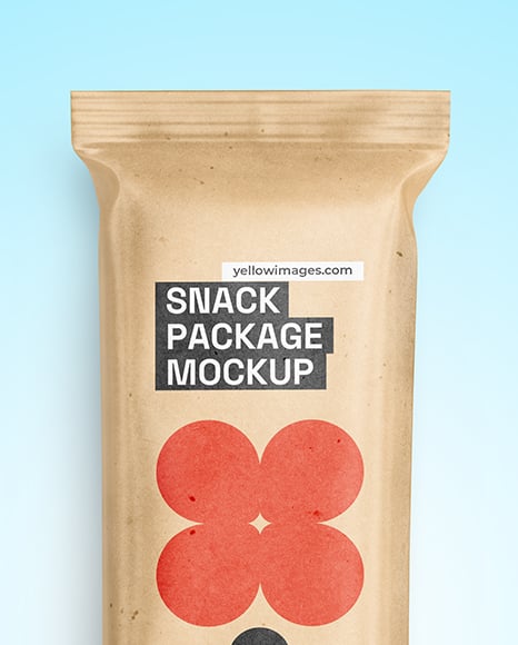 Kraft Snack Package Mockup