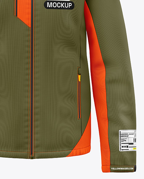 Hooded Jacket Mockup