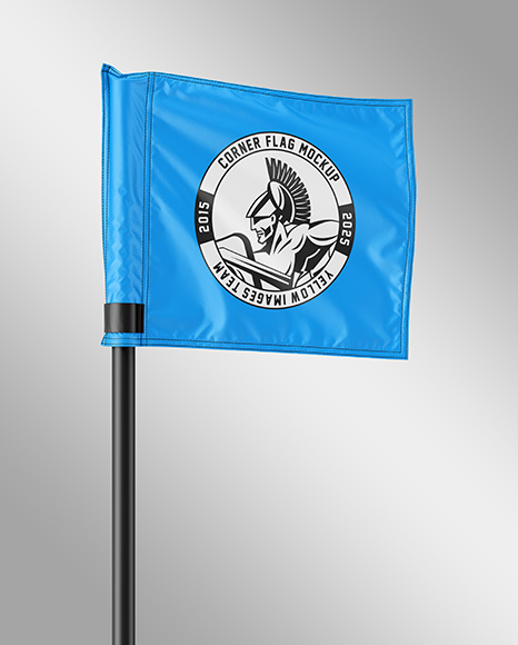 Corner Flag Mockup