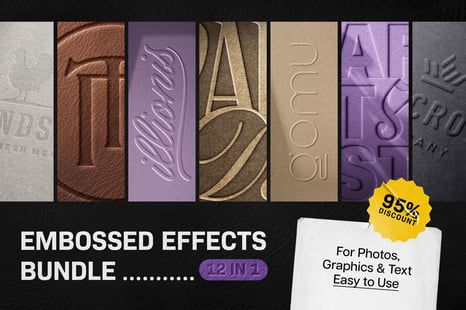 12-in-1 Embossed Effects Bundle - Add-Ons