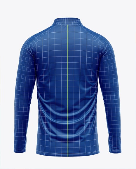 ¼ Zipper Mock Neck Long Sleeve Jersey