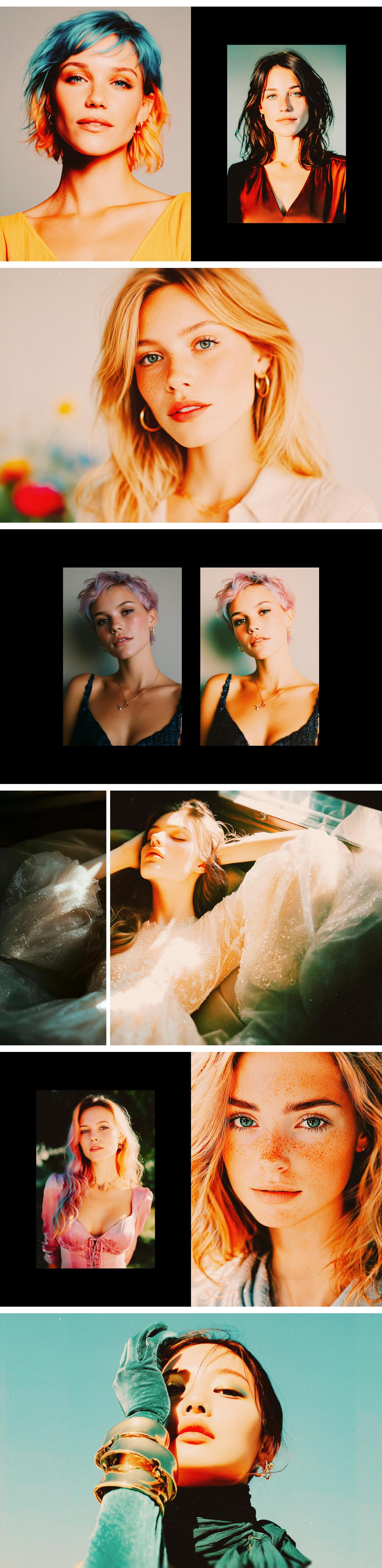Summer Filmic Photo Effect