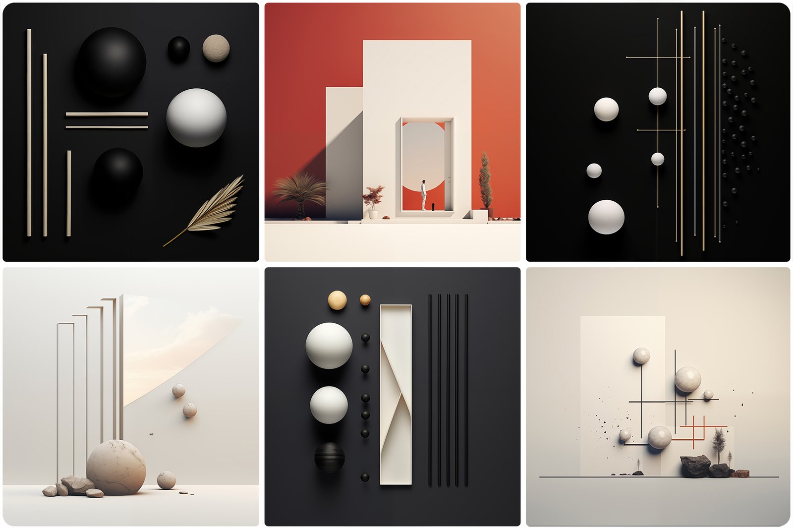 90 Minimalism Art Poster Illustration Backgrounds