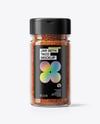 Glass Jar with Taco Seasoning Mockup
