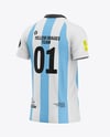 Soccer Jersey Mockup - Half Side View