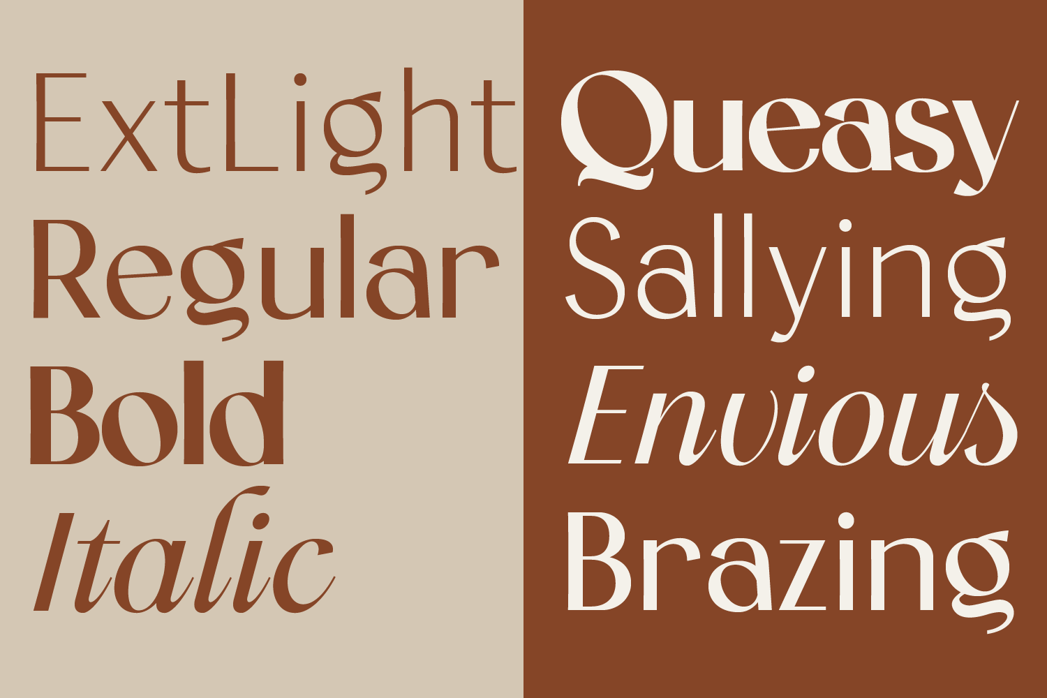 &#034;Avante&#034; stylish sans display family