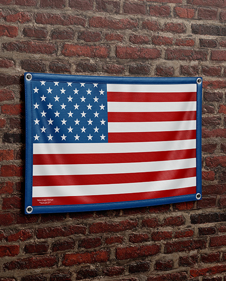 Banner Flag Mockup
