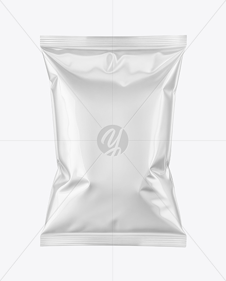Glossy Snack Package Mockup