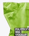 Polypropylene Bag Mockup