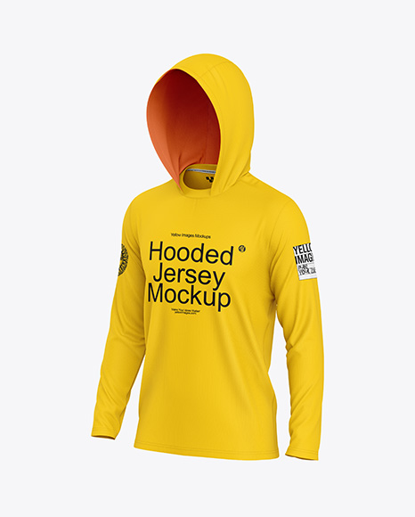 Hooded Jersey Mockup