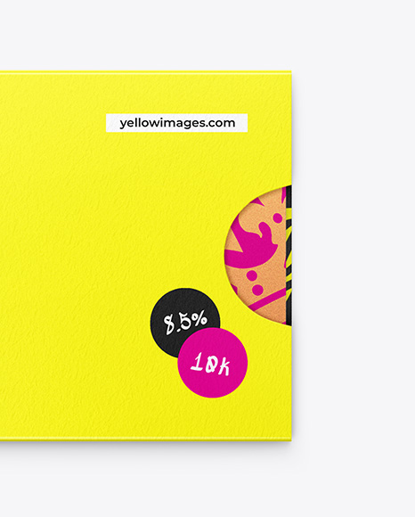 Credit Card w/ Paper Cardholder Mockup