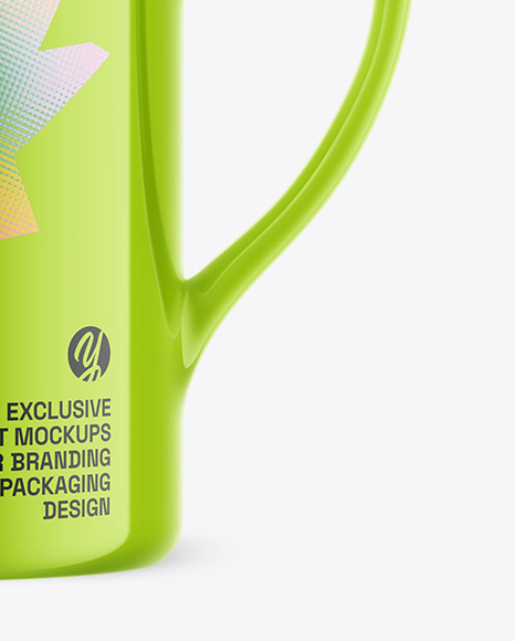 Glossy Mug Mockup