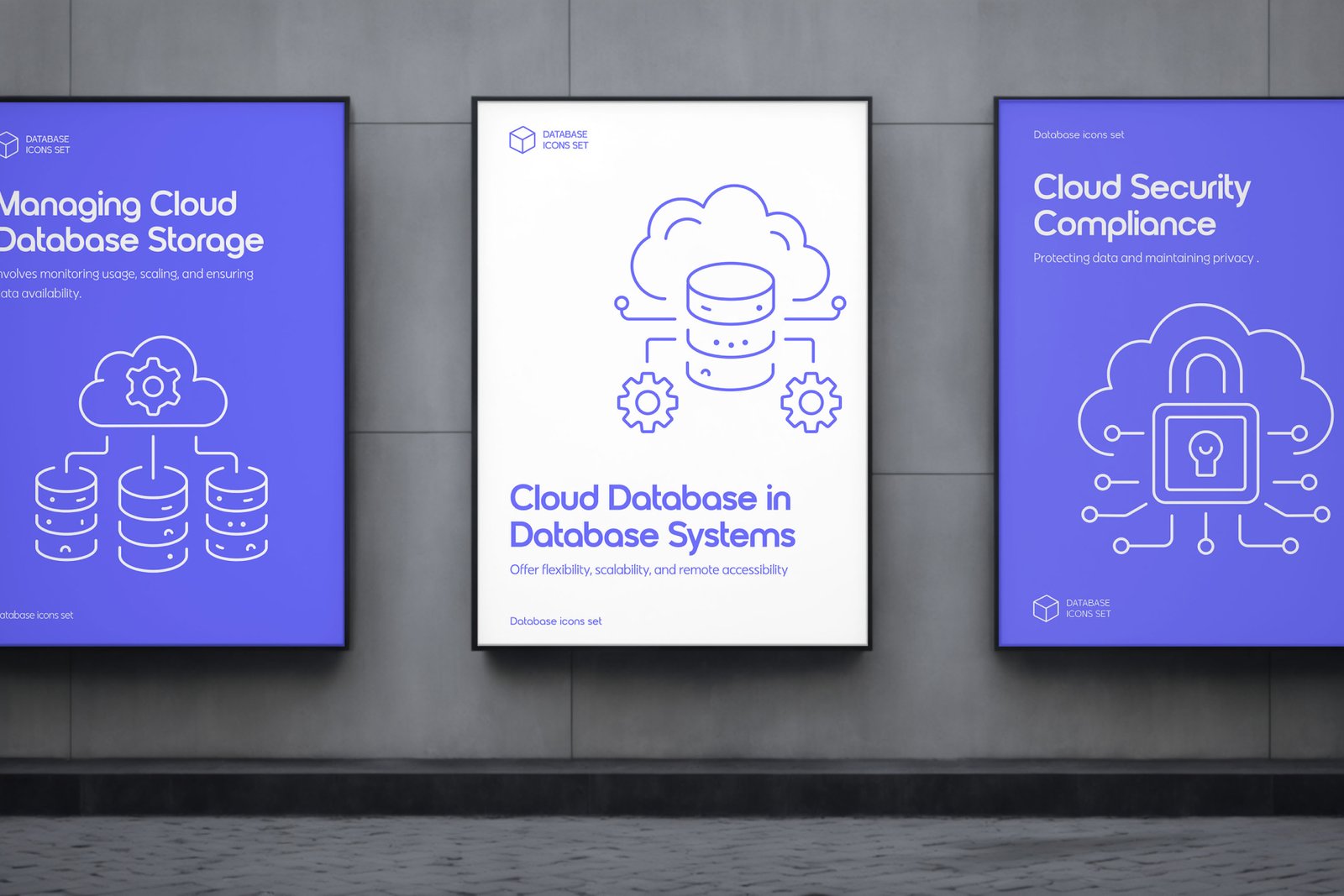 Database Icons Set